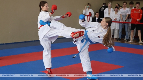 Больш за 240 спартсменаў сталі ўдзельнікамі рэспубліканскай універсіяды па каратэ ў Магілёве