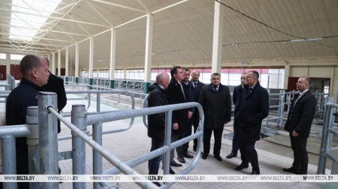 МТК на 600 галоў дойнага статка адкрыўся паблізу аграгарадка Цялуша Бабруйскага раёна