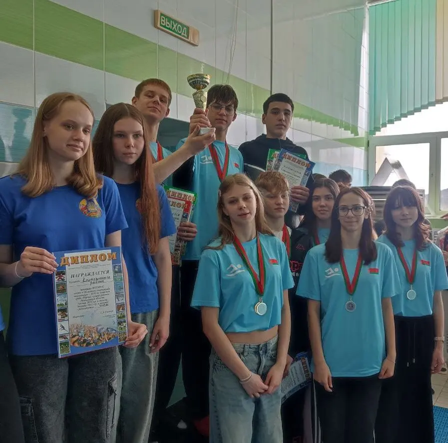 Первое общекомандное место: триумф осиповичских пловцов в Могилеве