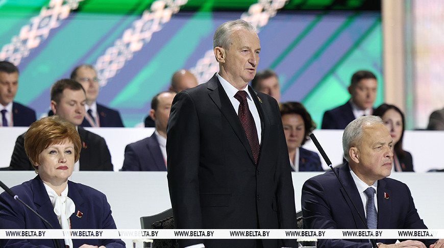 Косинец на втором заседании VII Всебелорусского народного собрания сообщил, что кворум состоялся