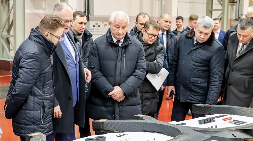 Заместитель премьер-министра Беларуси Петр Пархомчик совершил рабочую поездку в Бобруйск
