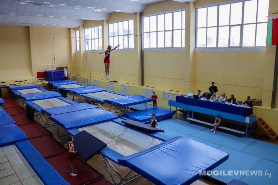 Olympic days of the youth of the Mogilev
region in trampolining are held in Mogilev