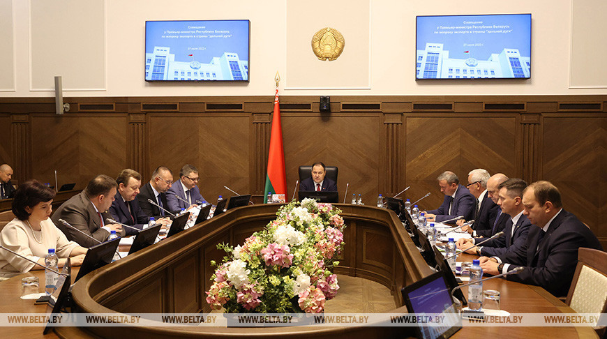 Головченко: Беларусь намерена наращивать поставки в страны дальней дуги