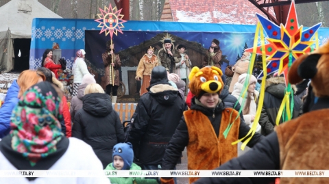 Народнае свята "Прыйшла Каляда калядуючы" ў Магілёве