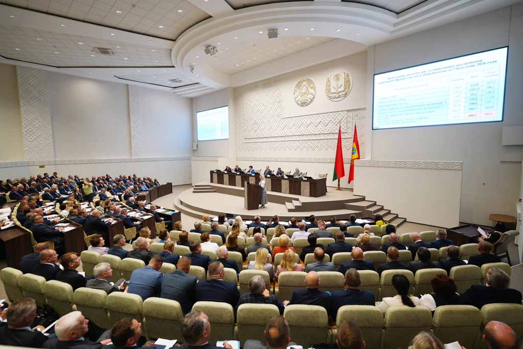 Итоги социально-экономического развития региона за первое полугодие 2026 года обсудили на заседании Могилевского облисполкома