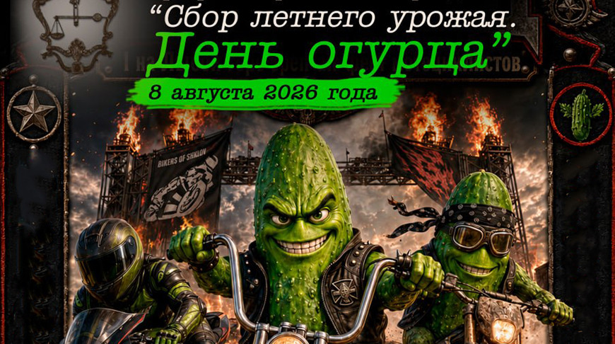 Костюмированный парад и мотофестиваль. «День огурца» пройдет в Шклове 8 августа