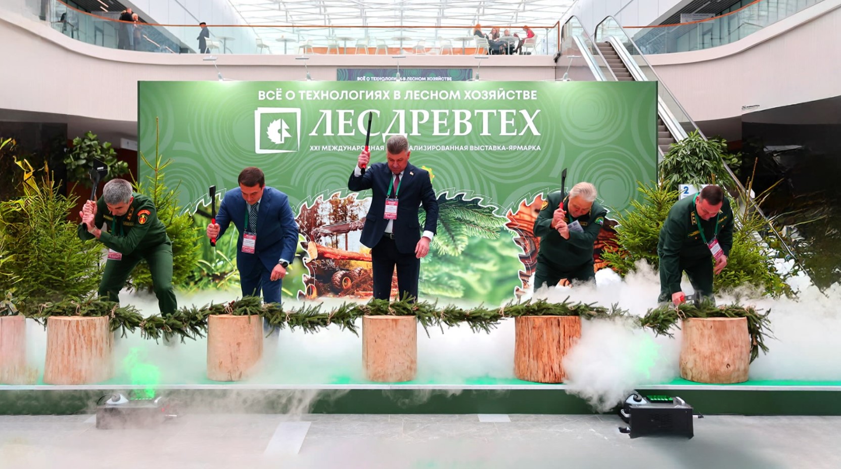 Международная выставка-ярмарка "Лесдревтех-2025" открылась в BELEXPO