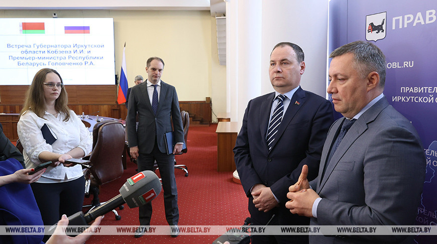 Сумма контрактов по итогам визита делегации правительства Беларуси в Иркутск составила $9,4 млн.