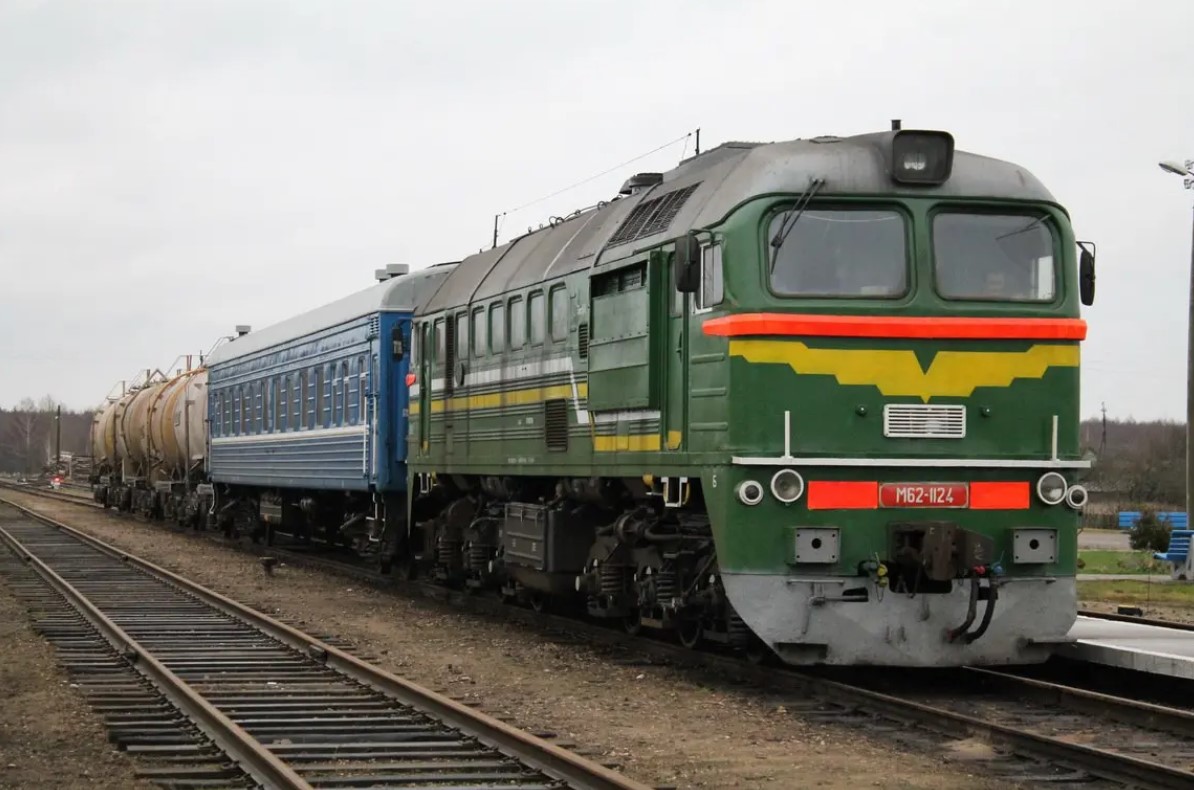 Расклад цягніка Асіповічы-Градзянка (тэставы перыяд эксплуатацыі)