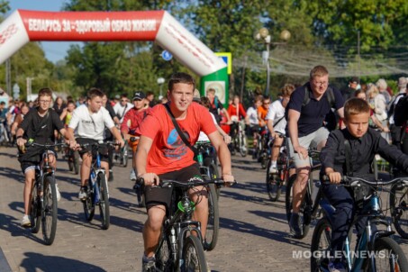 Акция «День без автомобиля» прошла в Могилеве. Фото