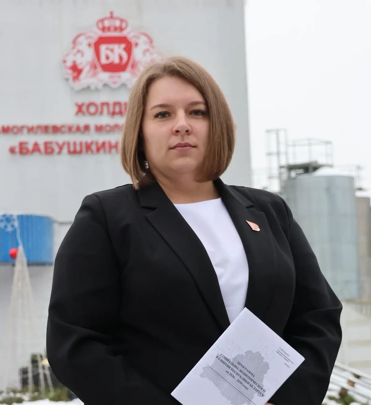 Надзея Мельнік — самы малады член дэлегацыі Асіповіцкага раёна на VІІ Усебеларускім народным сходзе