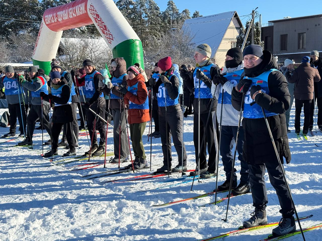 «Могилевская лыжня — 2026» собрала более 1 000 участников в Печерском лесопарке