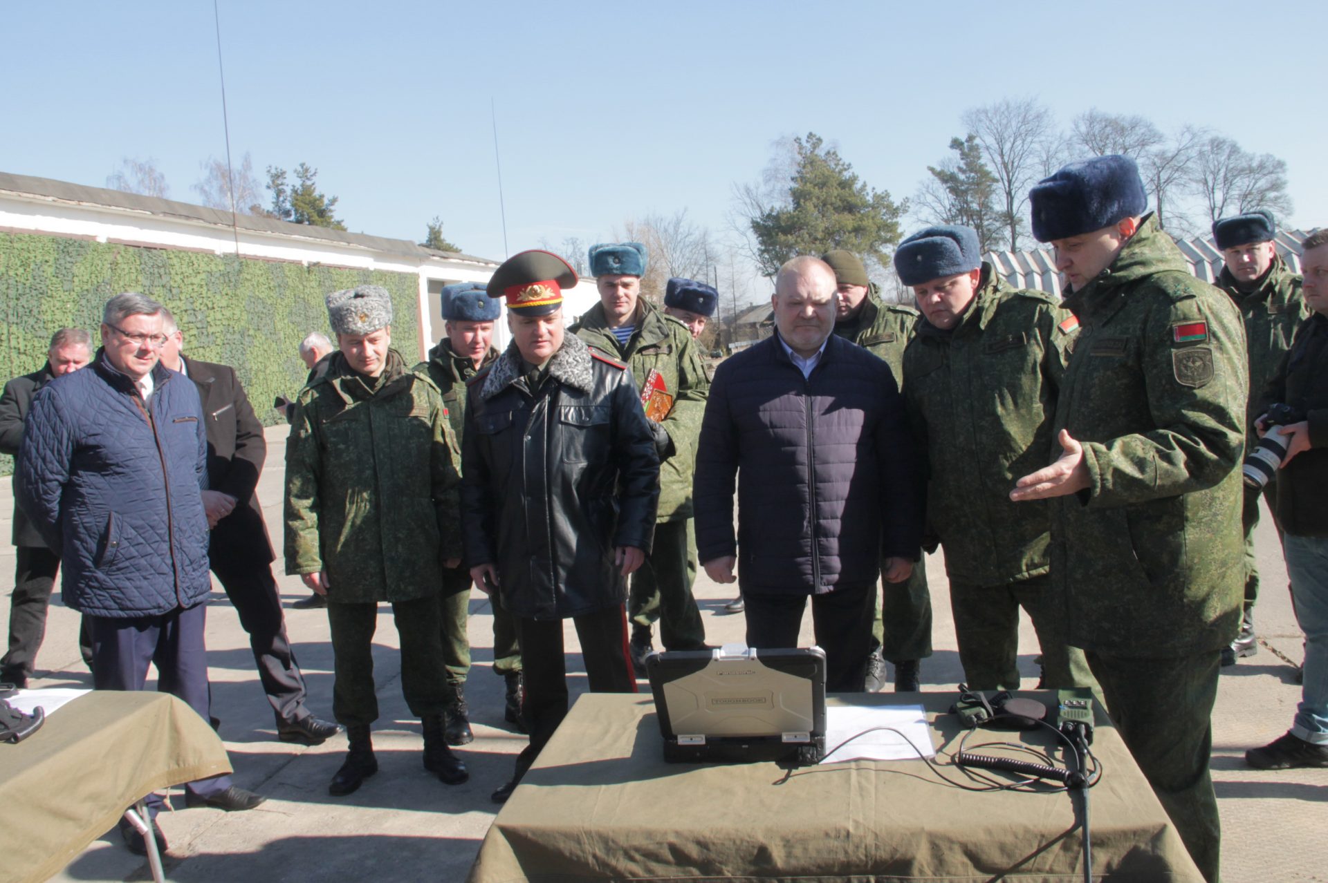 Торжественное мероприятие прошло у военных связистов 15 марта