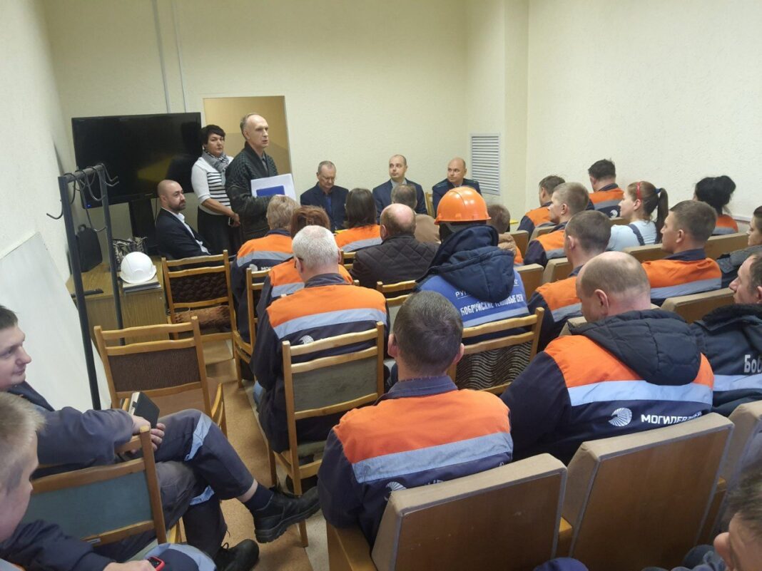 Профсоюзный правовой прием граждан прошел сегодня на базе Осиповичской Мини-ТЭЦ филиала "Бобруйские тепловые сети" РУП "Могилевэнерго"