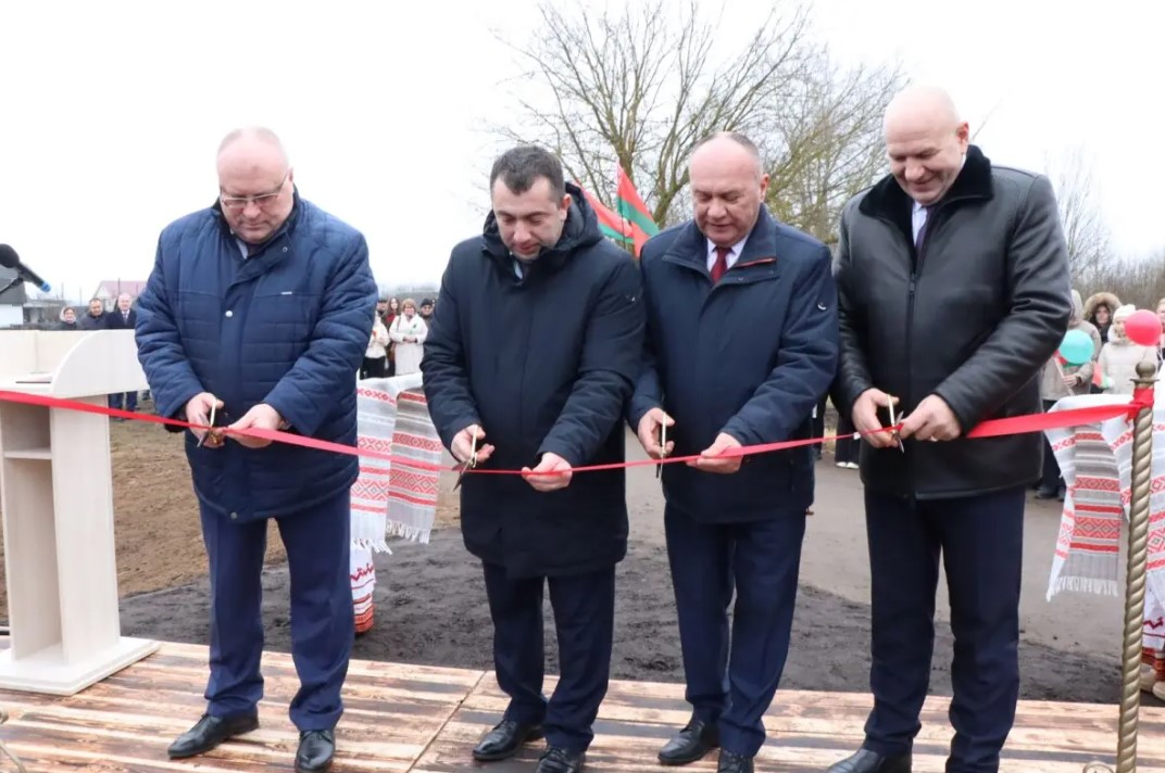 Сегодня в Осиповичах открыли первую в районе и 70-ю в республике автоматическую метеорологическую станцию