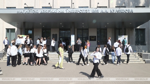 "У першы дзень была цэлая чарга". У МДУ ім. А.А. Куляшова актыўна ідзе прыёмная кампанія