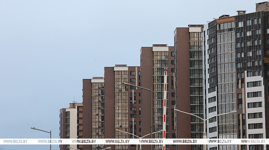 У Беларусі ў студзені-кастрычніку пабудавалі 33,7 тыс. кватэр