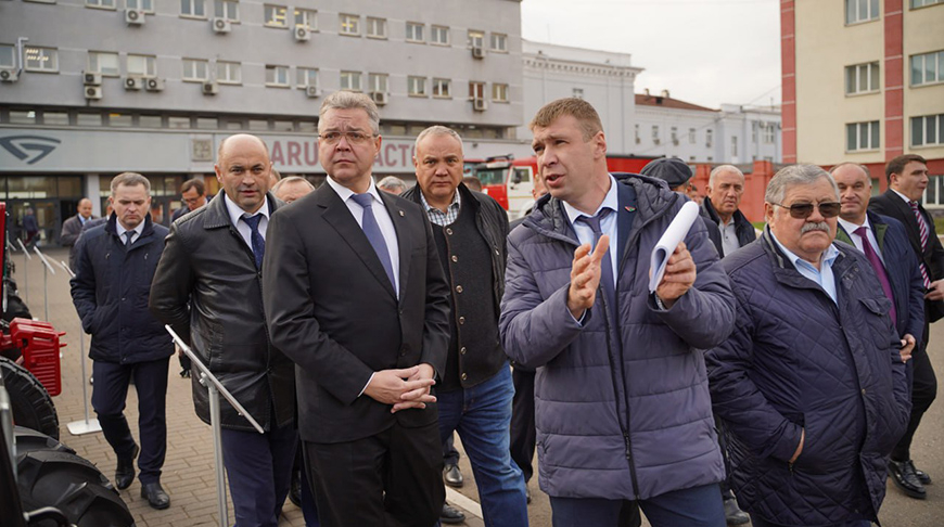 МТЗ у студзені-кастрычніку павялічыў пастаўкі тэхнікі ў Стаўрапольскі край больш як удвая