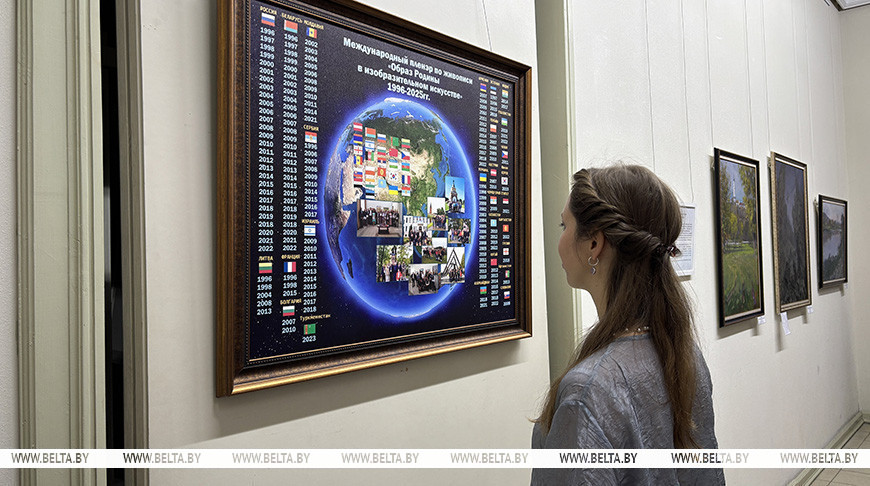 У кожнай рабоце - душа аўтара. Вынікі міжнароднага пленэру па жывапісе падвялі ў Магілёве