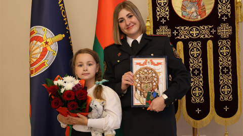 Супрацоўнікі Дэпартамента аховы з Магілёва і Бабруйска атрымалі ключы ад новых кватэр