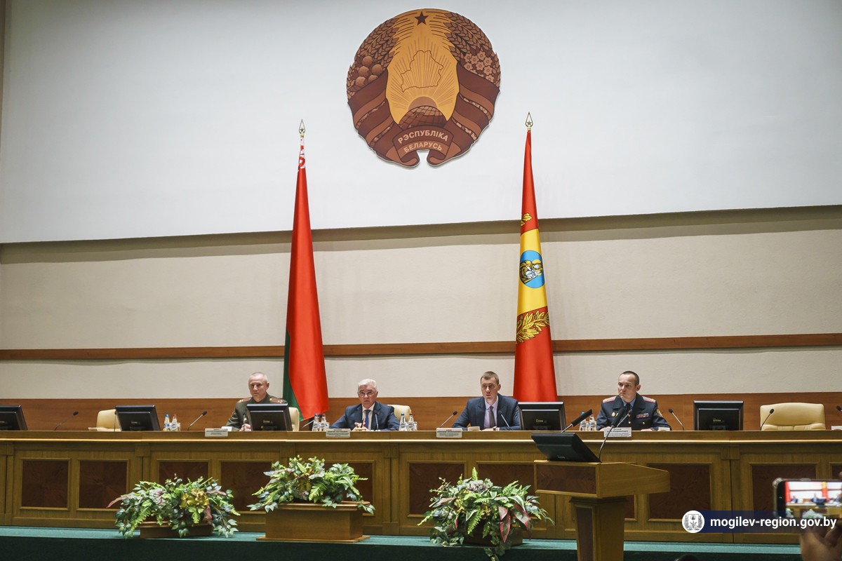 В Могилевском облисполкоме проведен инструктивно-методический сбор
