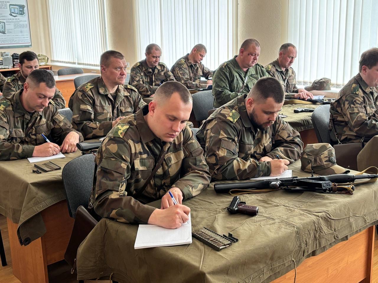 В Могилевской области впервые проходят сборы офицеров запаса для территориальной обороны