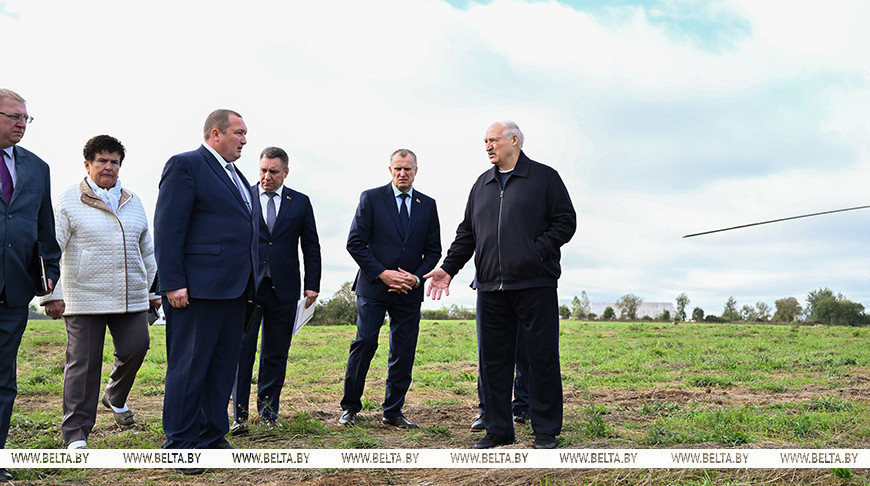 В графике Президента - сельхозтематика. Александр Лукашенко совершает рабочую поездку в Шкловский район 