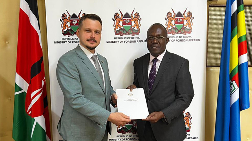 Беларусь і Кенія маюць намер нарошчваць супрацоўніцтва ў палітычным і эканамічным напрамках