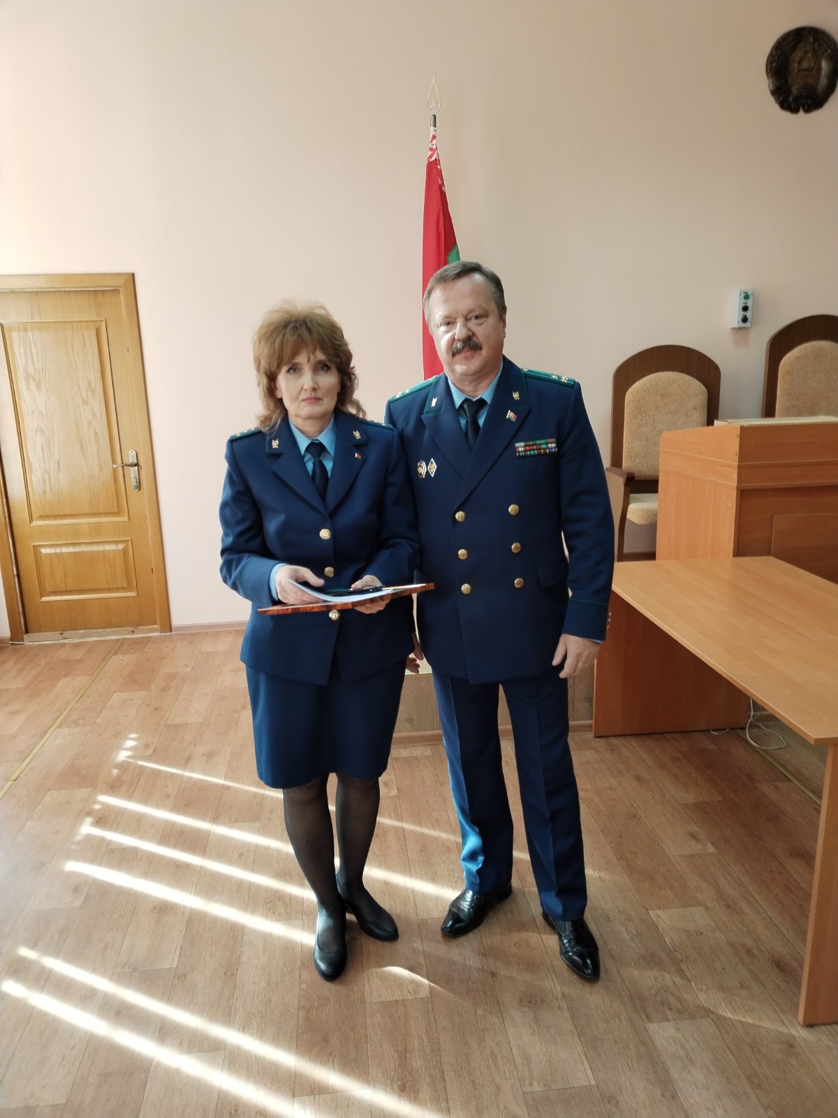 Поздравление прокурорских работников