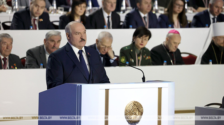 Выступление А.Лукашенко на Всебелорусском народном собрании: о новой Конституции, приоритетах в политике и будущем Беларуси