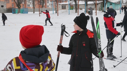 Абласны этап спаборніцтваў «Снежны снайпер» сабраў у Чавусах больш за 300 удзельнікаў