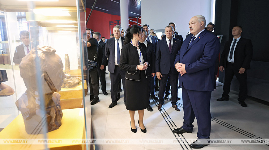 Аляксандр Лукашэнка прыняў удзел у адкрыцці музея Славы Магілёўшчыны