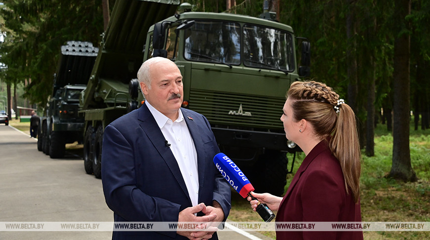 Lukashenko: Belarus will respond to aggression without hesitation