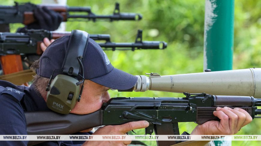 Чэмпіянат БФСТ "Дынама" па стральбе з табельнай зброі прайшоў у Магілёўскай вобласці