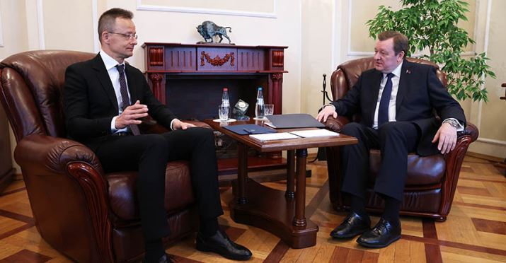 Foreign Ministers of Belarus, Hungary hold talks in Minsk